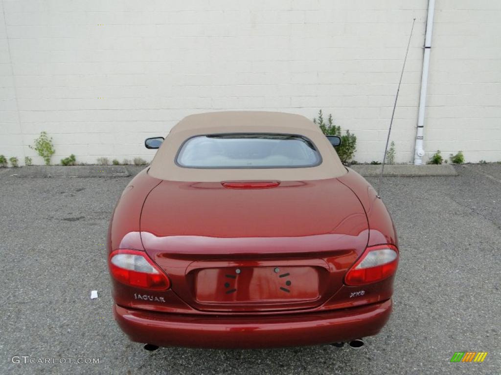 2000 XK XK8 Convertible - Carnival Red / Cashmere photo #32