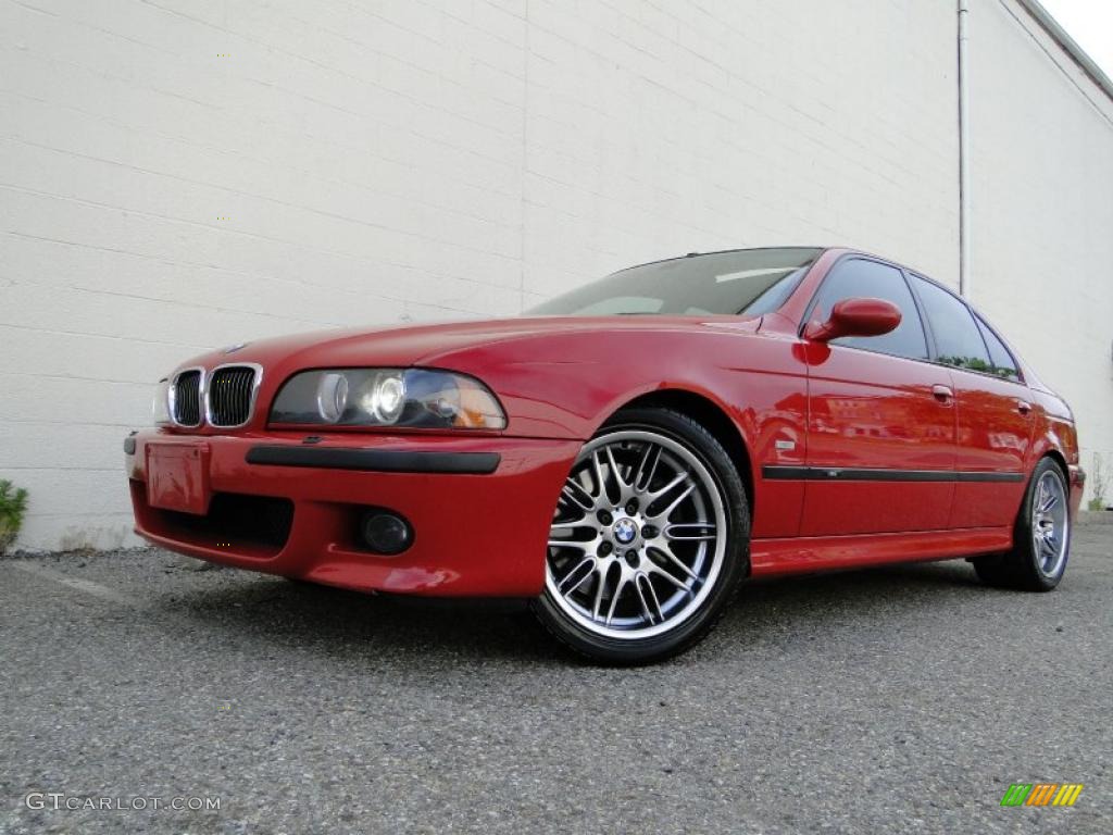 2002 M5  - Imola Red / Black photo #1