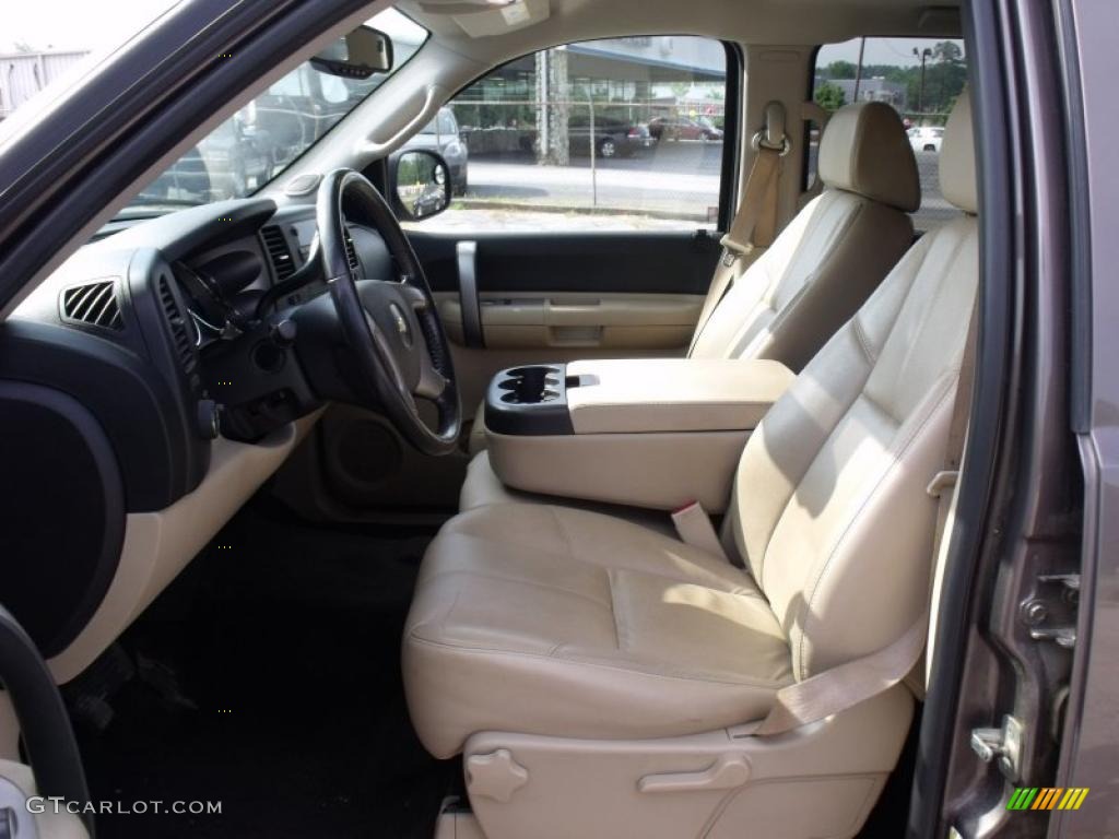 2008 Silverado 1500 LT Crew Cab - Desert Brown Metallic / Light Cashmere/Ebony Accents photo #10