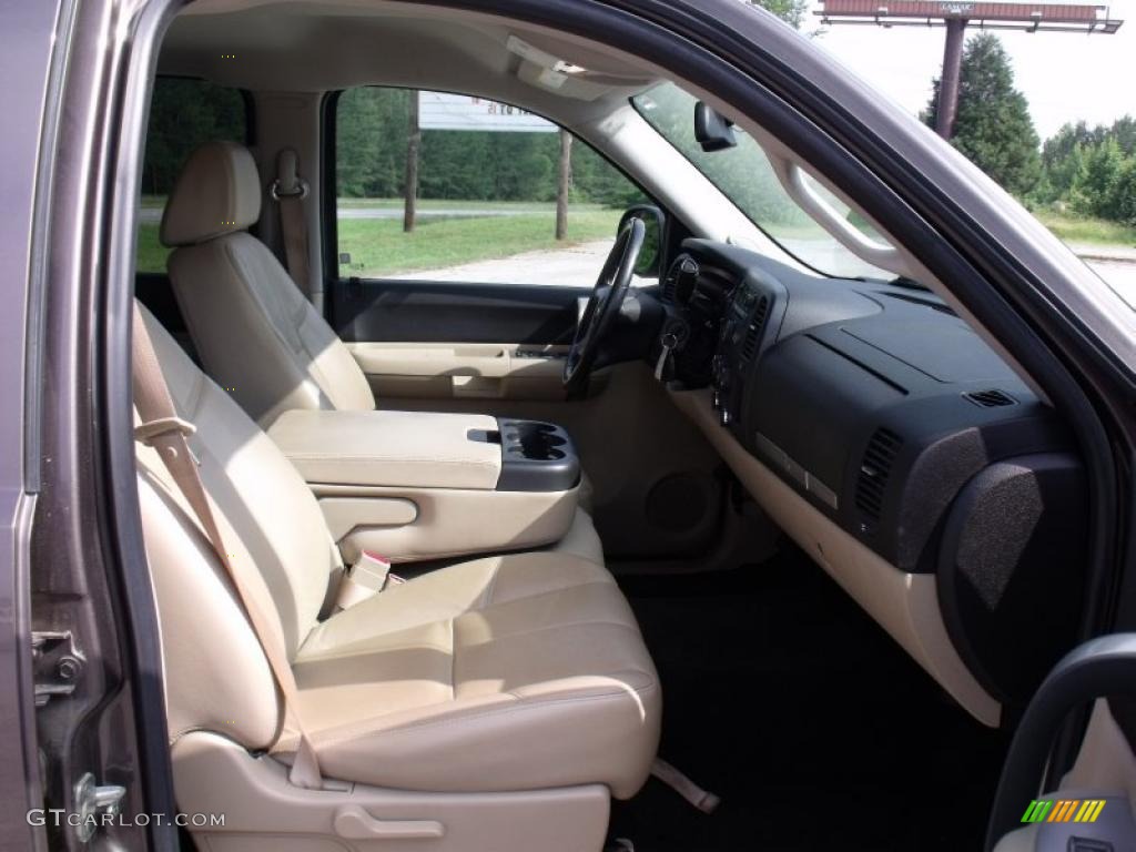 2008 Silverado 1500 LT Crew Cab - Desert Brown Metallic / Light Cashmere/Ebony Accents photo #14