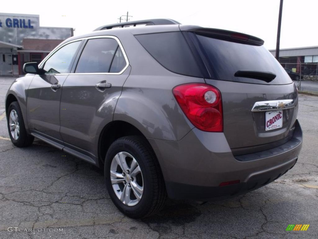 2010 Equinox LT - Mocha Steel Metallic / Jet Black photo #3