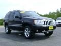 2004 Brillant Black Crystal Pearl Jeep Grand Cherokee Overland 4x4  photo #2