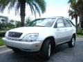 2002 White Gold Crystal Lexus RX 300  photo #2