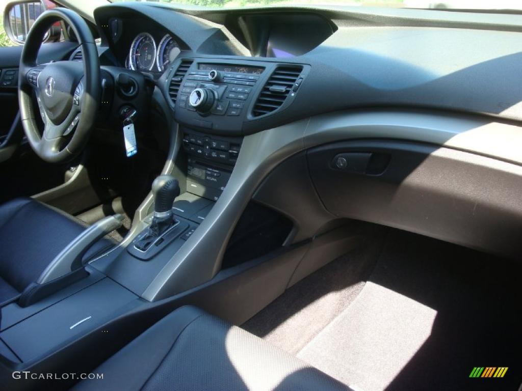 2009 TSX Sedan - Basque Red Pearl / Ebony photo #11