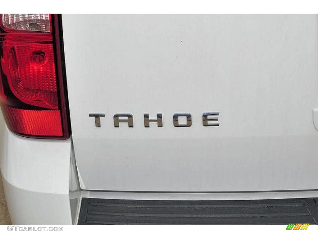 2007 Tahoe LTZ 4x4 - Summit White / Ebony photo #4