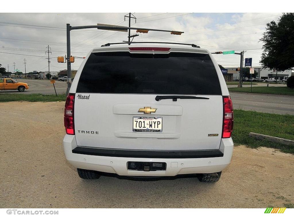 2007 Tahoe LTZ 4x4 - Summit White / Ebony photo #6