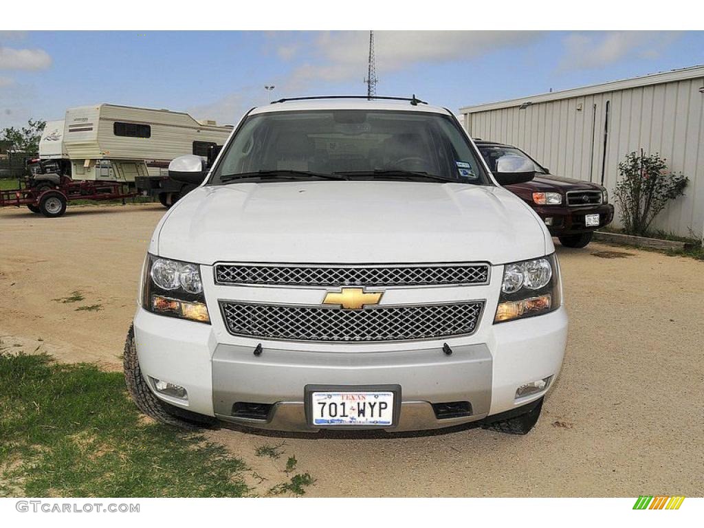 2007 Tahoe LTZ 4x4 - Summit White / Ebony photo #10