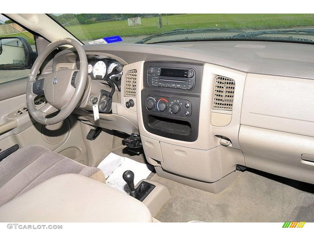 2005 Ram 3500 SLT Quad Cab 4x4 Dually - Bright White / Taupe photo #20