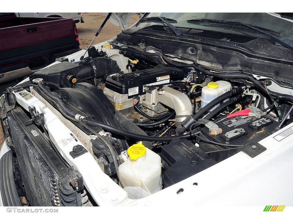 2005 Ram 3500 SLT Quad Cab 4x4 Dually - Bright White / Taupe photo #24