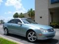 2004 Ice Blue Metallic Mercedes-Benz CLK 320 Coupe  photo #4