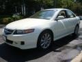 2007 Premium White Pearl Acura TSX Sedan  photo #7