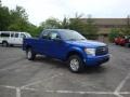 2010 Blue Flame Metallic Ford F150 STX SuperCab 4x4  photo #1