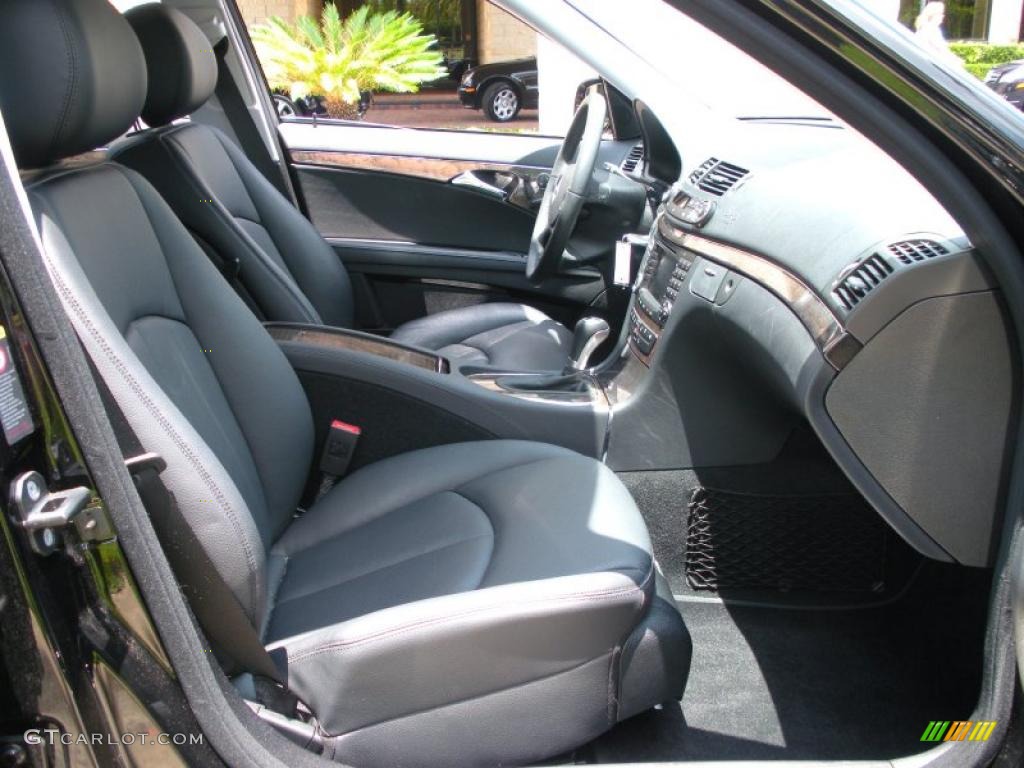 2008 E 350 Sedan - Black / Black photo #15