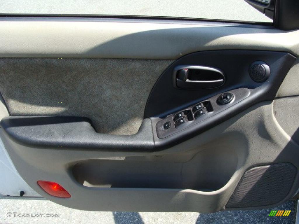 2002 Elantra GLS Sedan - Nordic White / Gray photo #8