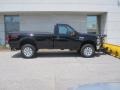 2008 Black Ford F350 Super Duty XLT Regular Cab 4x4  photo #2