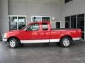 Bright Red - F150 XLT Extended Cab Photo No. 4