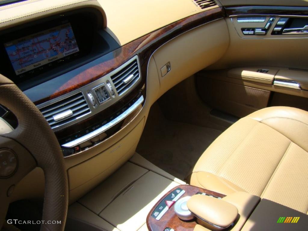 2008 S 63 AMG Sedan - Black / Cashmere/Savanna photo #14