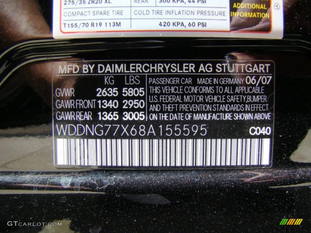 2008 S 63 AMG Sedan - Black / Cashmere/Savanna photo #15