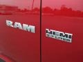 2010 Inferno Red Crystal Pearl Dodge Ram 1500 Big Horn Crew Cab  photo #21