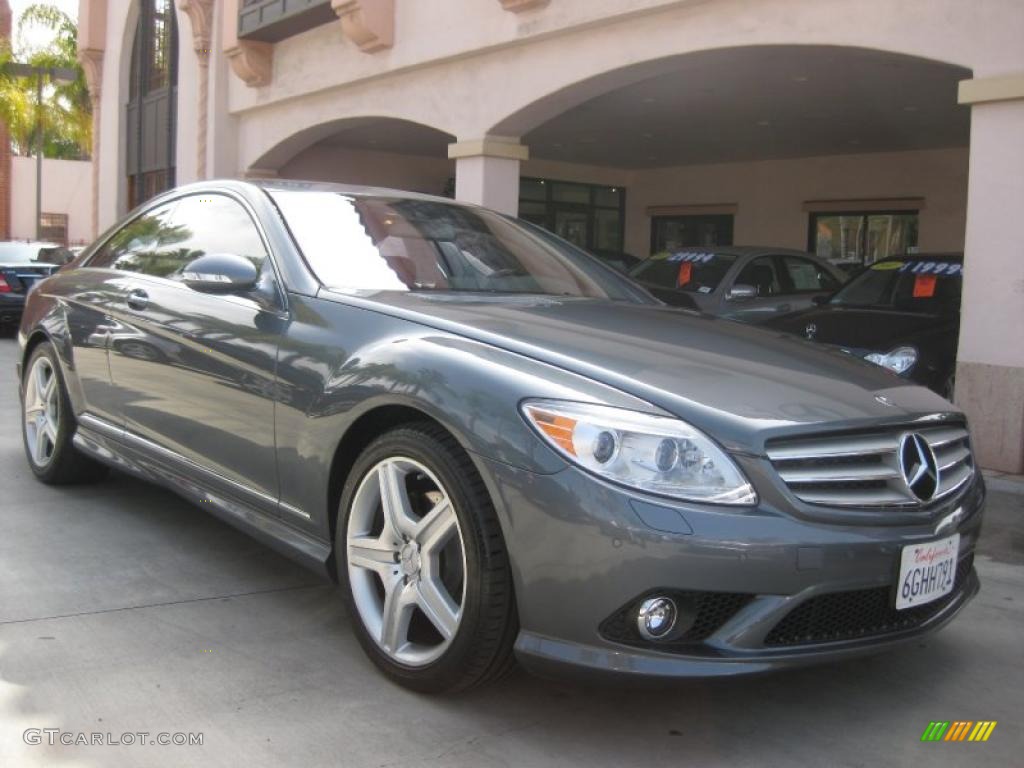 2008 CL 550 - Flint Grey Metallic / Black photo #1