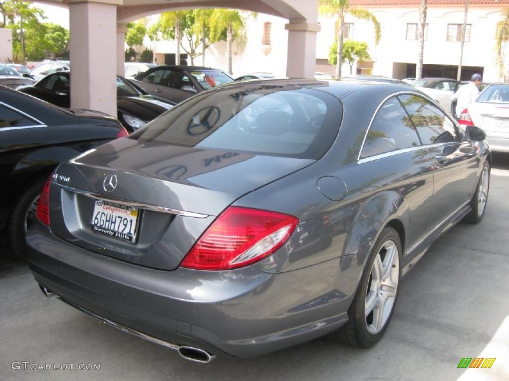 2008 CL 550 - Flint Grey Metallic / Black photo #3