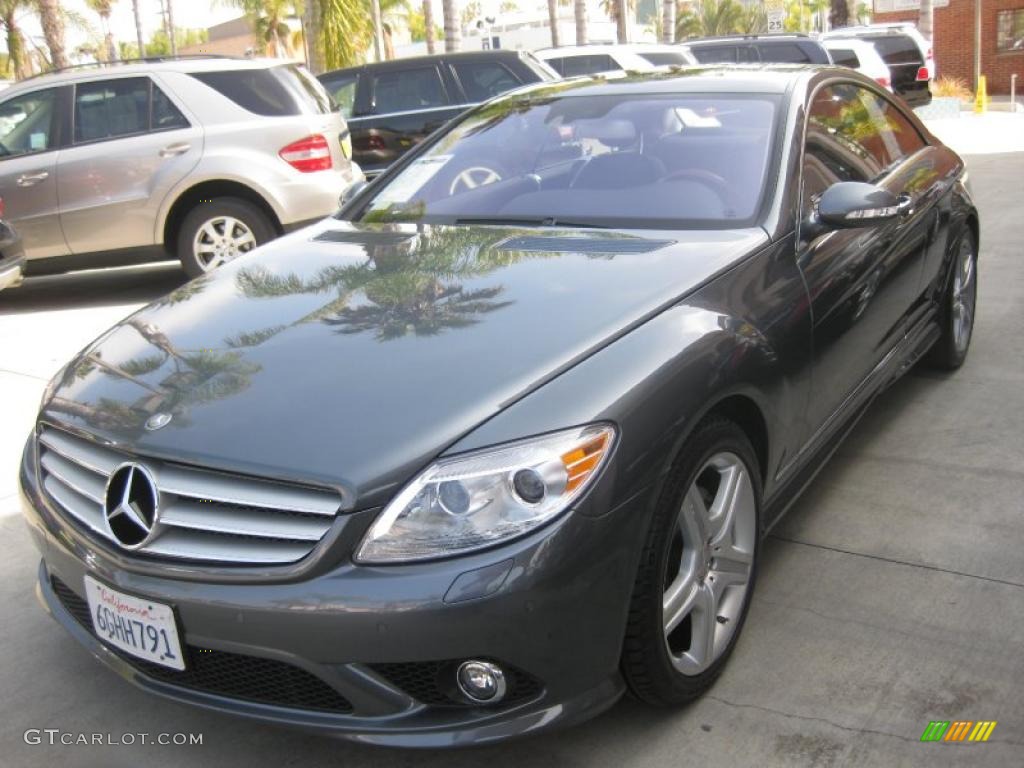 2008 CL 550 - Flint Grey Metallic / Black photo #4