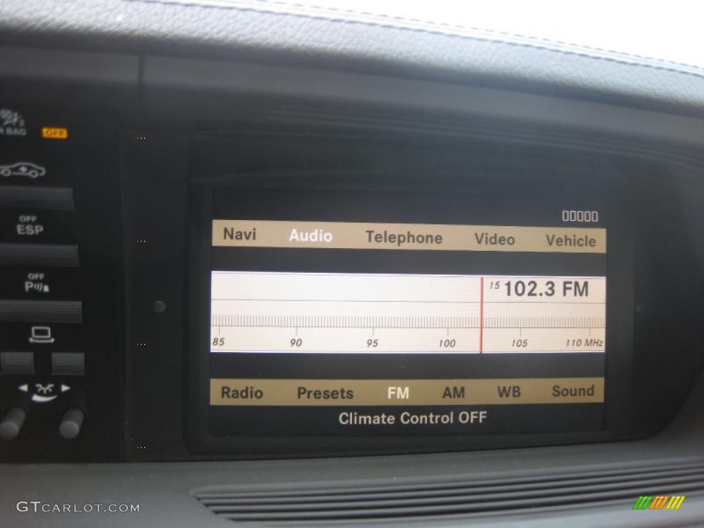 2008 CL 550 - Flint Grey Metallic / Black photo #10