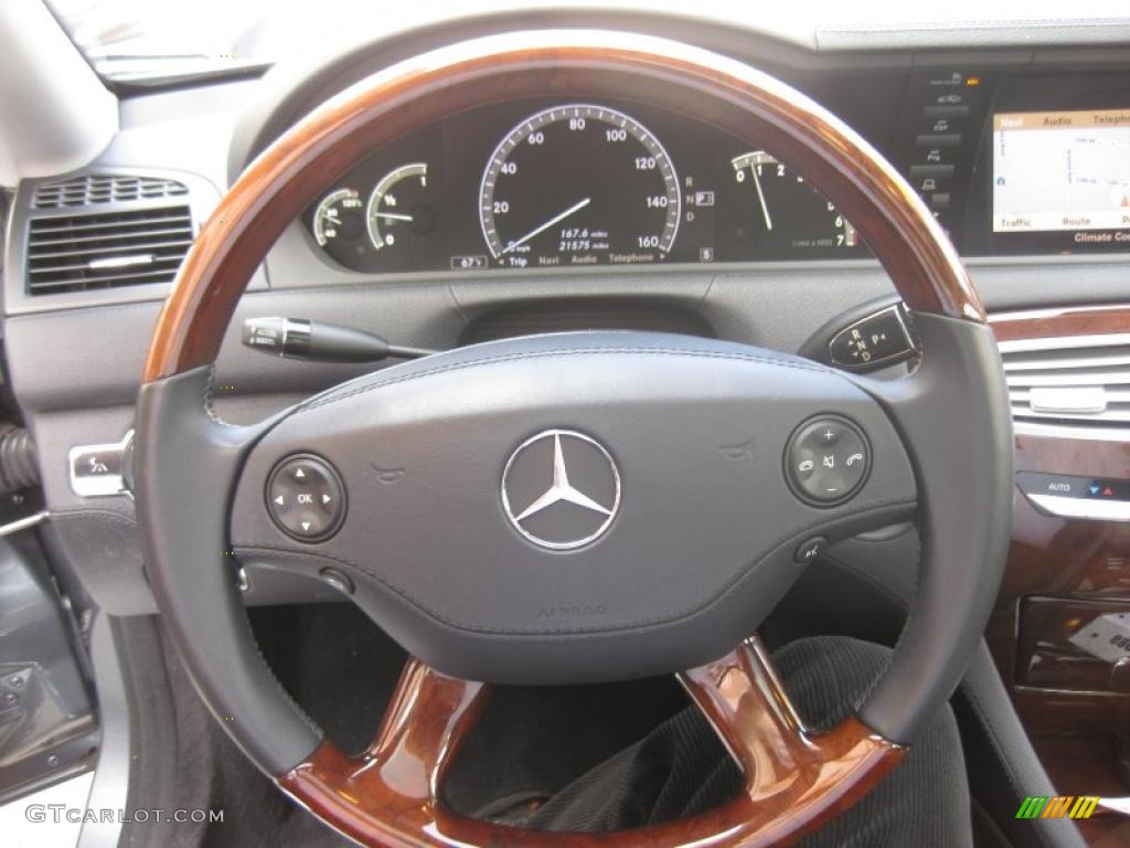 2008 CL 550 - Flint Grey Metallic / Black photo #18