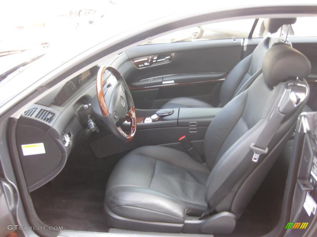 2008 CL 550 - Flint Grey Metallic / Black photo #19