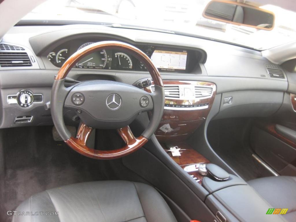 2008 CL 550 - Flint Grey Metallic / Black photo #22