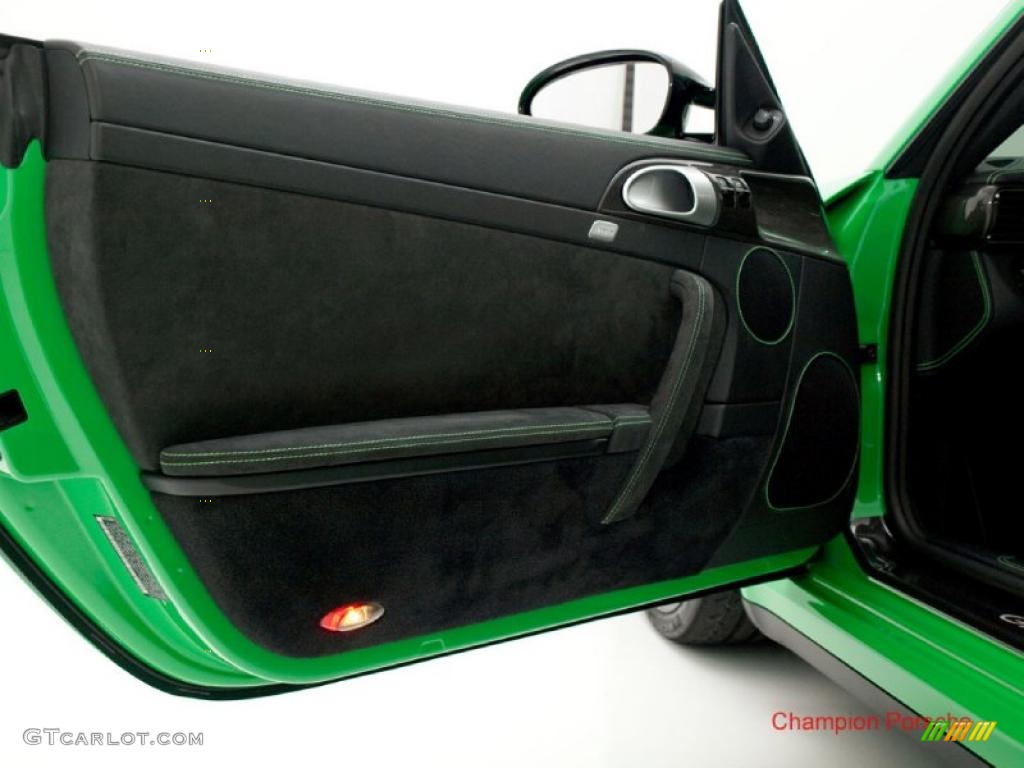 2008 911 GT3 RS - Green/Black / Black Full Leather photo #11