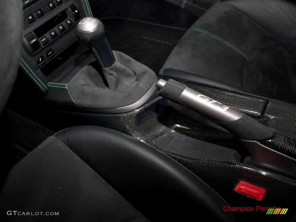 2008 911 GT3 RS - Green/Black / Black Full Leather photo #13