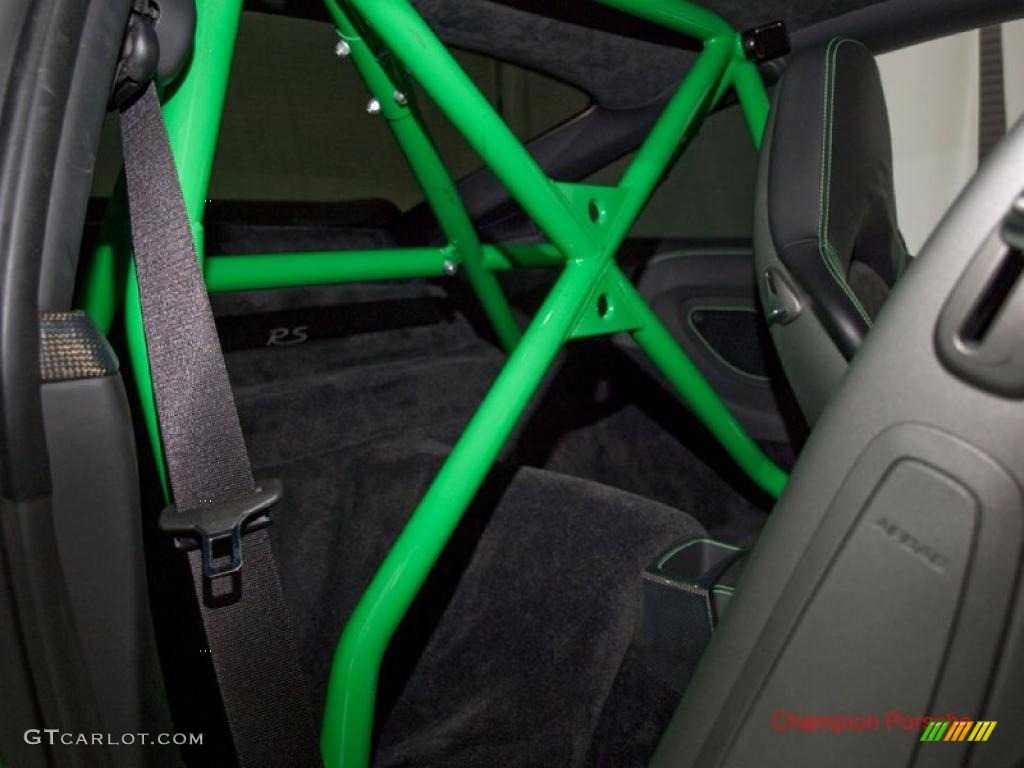 2008 911 GT3 RS - Green/Black / Black Full Leather photo #19