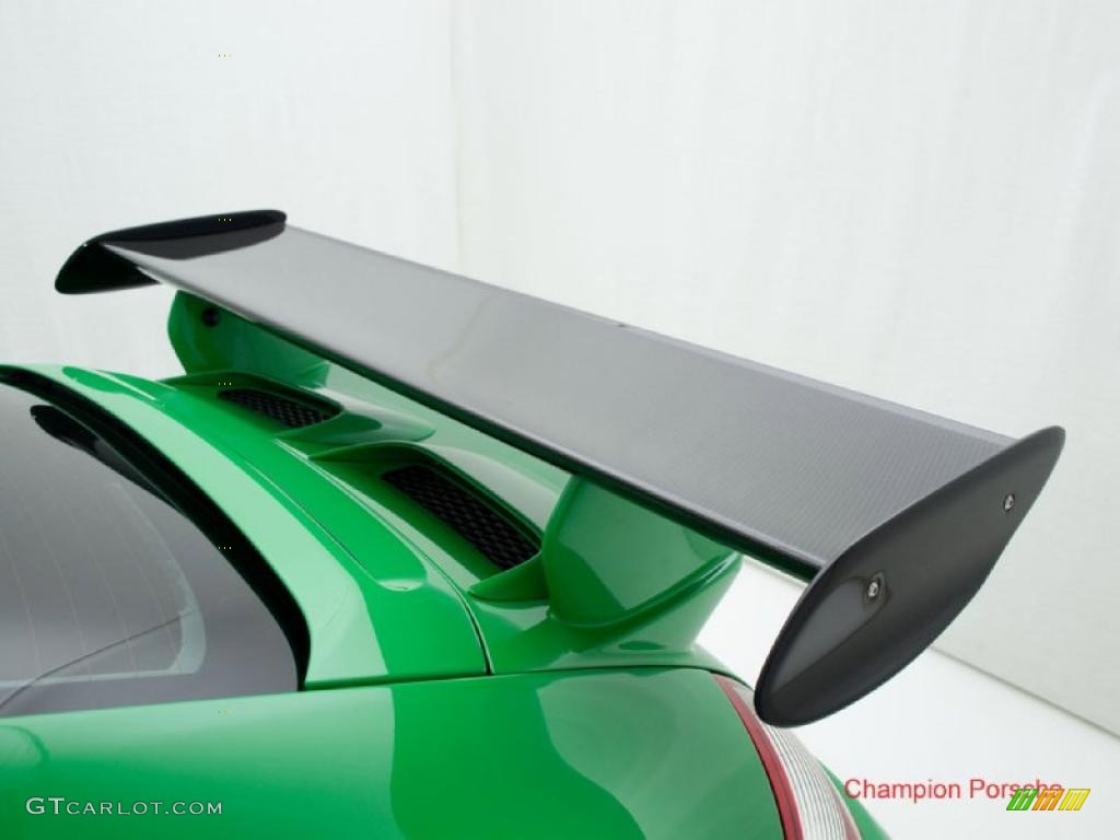 2008 911 GT3 RS - Green/Black / Black Full Leather photo #22