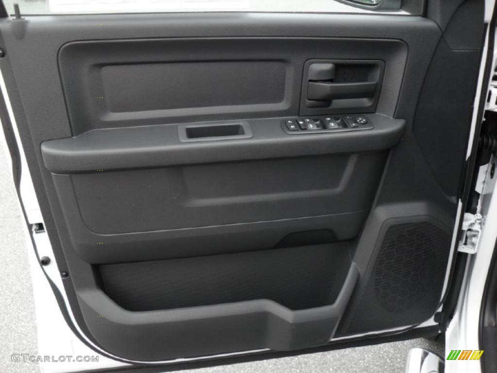 2010 Ram 1500 ST Quad Cab 4x4 - Stone White / Dark Slate/Medium Graystone photo #10