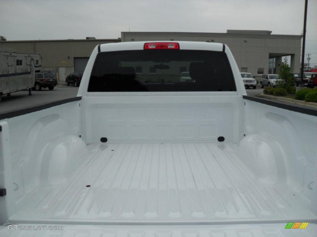 2010 Ram 1500 ST Quad Cab 4x4 - Stone White / Dark Slate/Medium Graystone photo #16