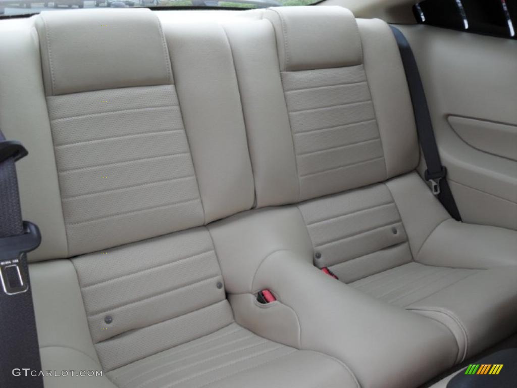 2008 Mustang GT Premium Coupe - Black / Medium Parchment photo #13