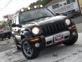 2003 Black Clearcoat Jeep Liberty Renegade 4x4  photo #2