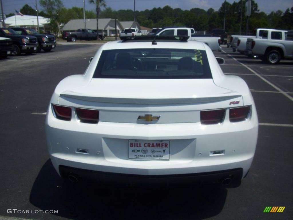 2010 Camaro LT/RS Coupe - Summit White / Black photo #3