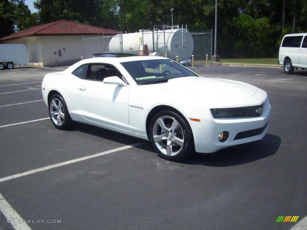 2010 Camaro LT/RS Coupe - Summit White / Black photo #12