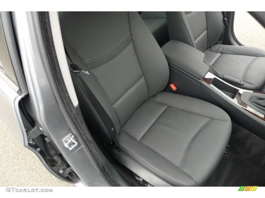 2010 3 Series 328i xDrive Sedan - Space Gray Metallic / Black photo #34