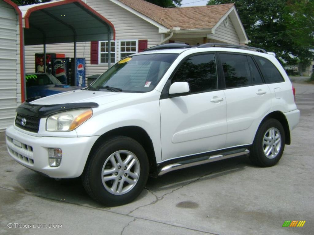 Natural White Toyota RAV4