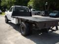 1997 Oxford White Ford F350 XL Regular Cab Dually Chassis Flat Bed  photo #5