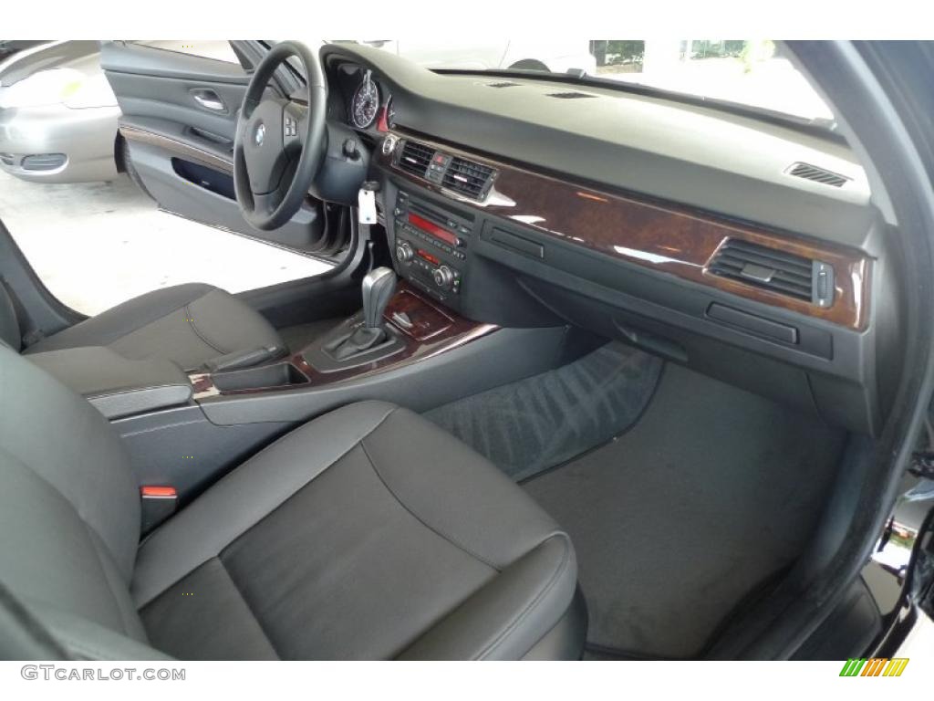 2008 3 Series 328xi Sedan - Jet Black / Black photo #31