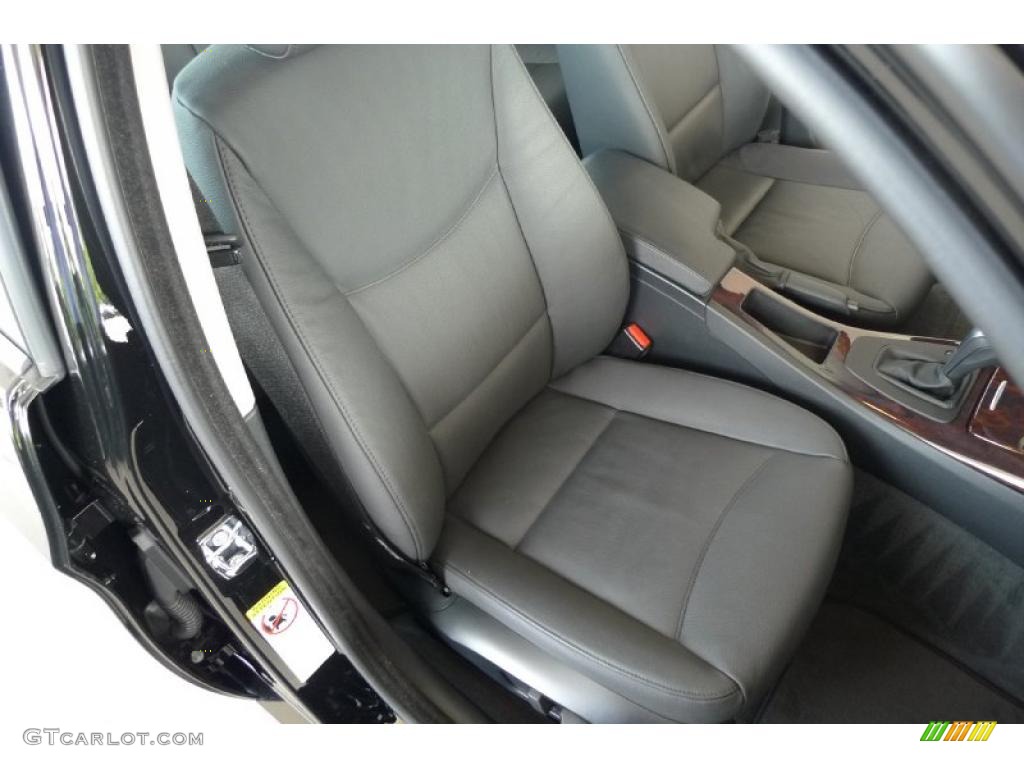 2008 3 Series 328xi Sedan - Jet Black / Black photo #32