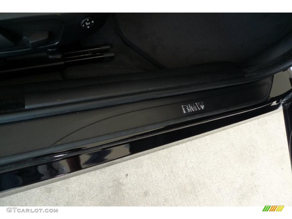 2008 3 Series 328xi Sedan - Jet Black / Black photo #34