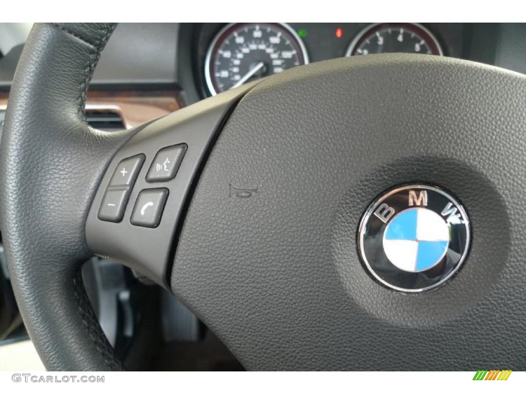 2008 3 Series 328xi Sedan - Jet Black / Black photo #38