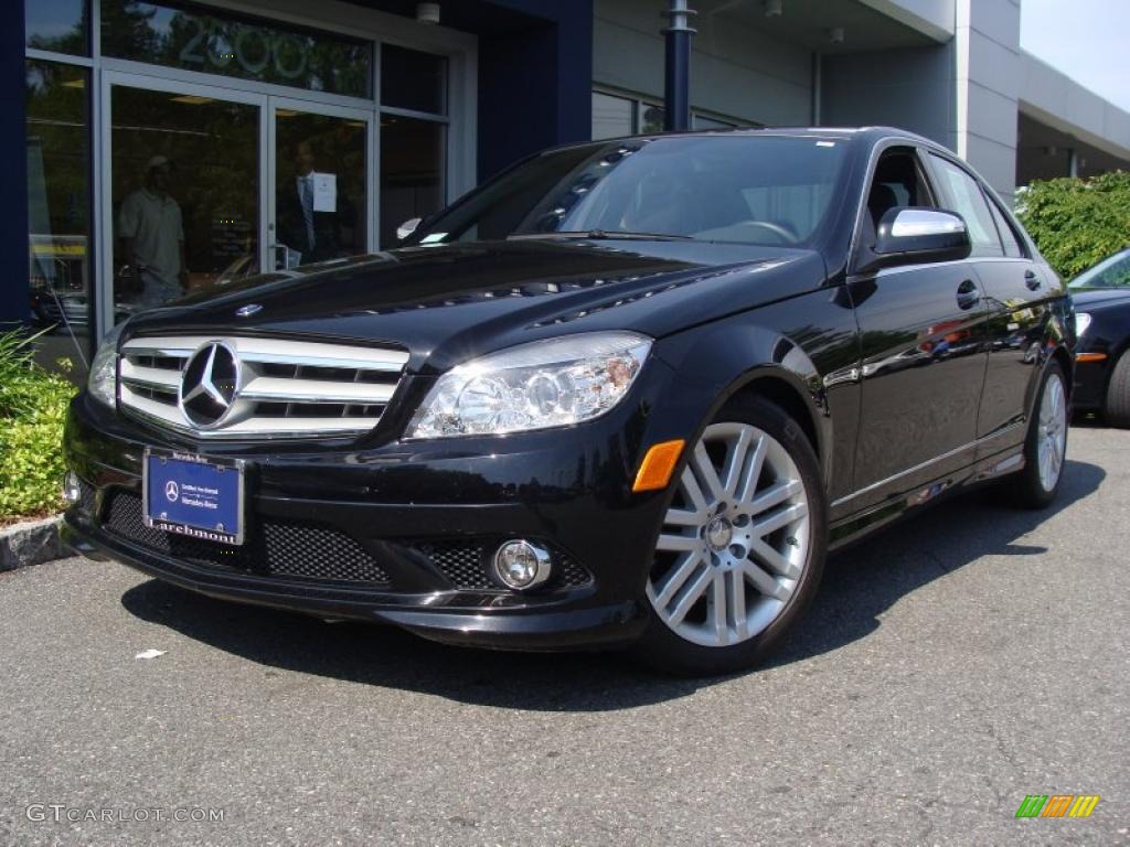 Black Mercedes-Benz C