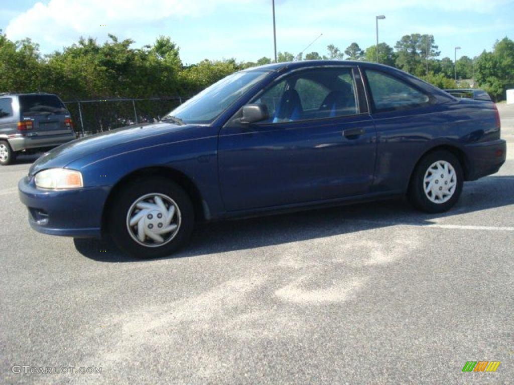 1999 Mirage DE Coupe - Royal Blue Pearl / Black photo #2