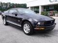 2009 Black Ford Mustang V6 Coupe  photo #2